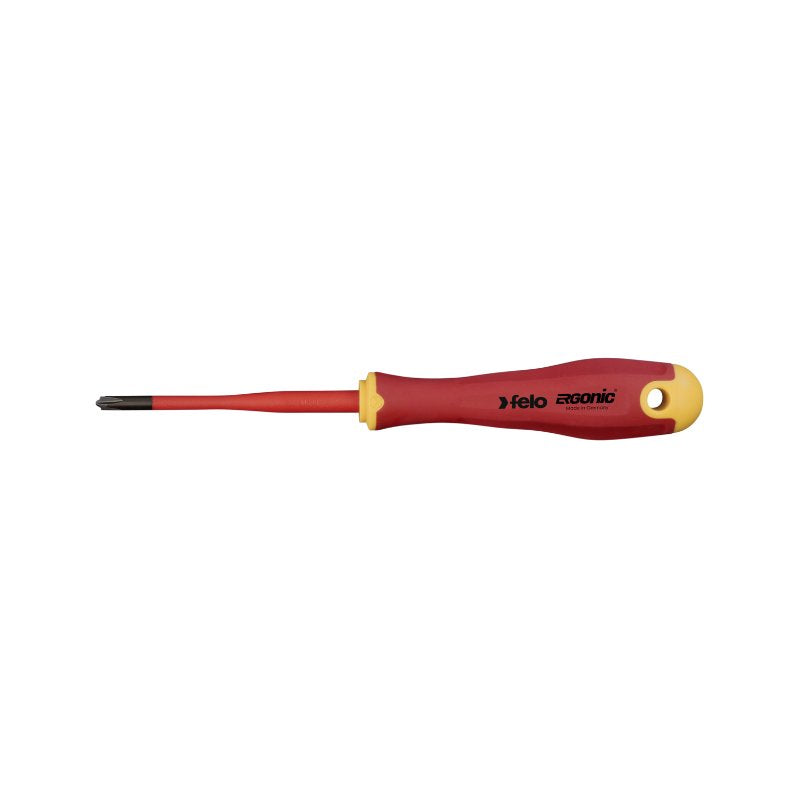 Felo - ERGONIC VDE E-Slim - (+/-) H-Schraubendreher mit 3K-Griff H 1 x 80 -