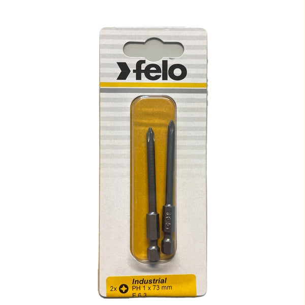 Felo - Industrie Bit E 6,3 Phillips geblistert -