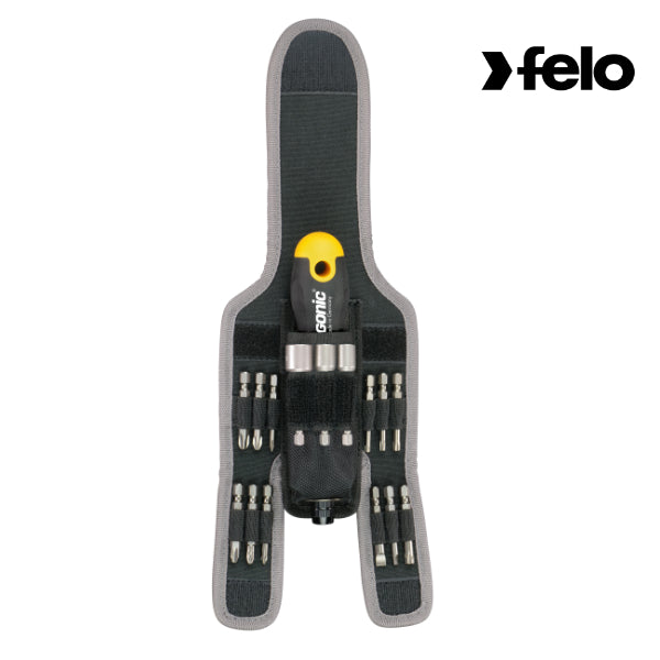 Felo Gürteltasche ERGONIC K 16-tlg. SL/PH/PZ/TORX®/ND