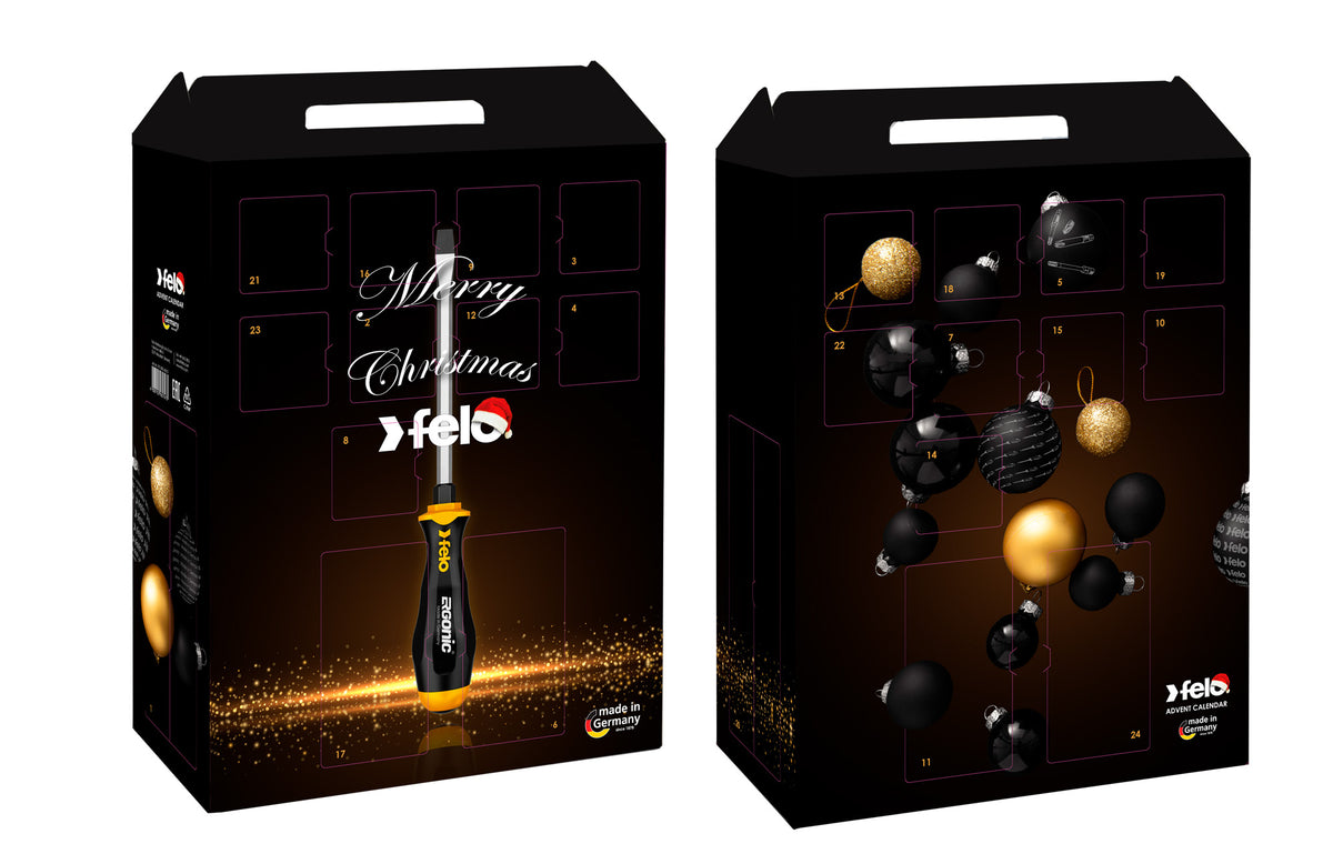 Felo Adventskalender Werkzeugset - 50 tlg.- 2024