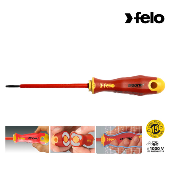 Felo - ERGONIC 418 VDE - TORX®-Schraubendreher mit 3K-Griff -Gr. TX 10 - 30