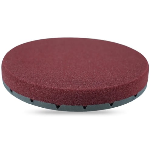 Nasiol Polierpad – Heavy Cut 150 mm (Burgund-rot) mit Air-Channel-System