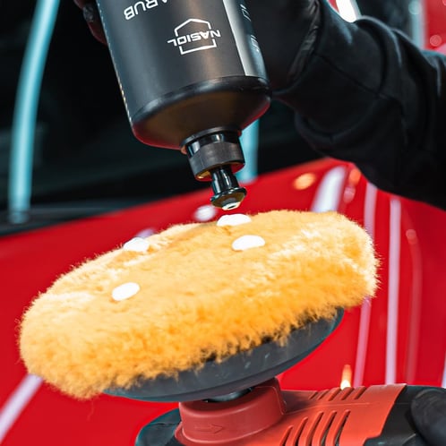 Nasiol Lambswool Pad – 150 mm Polierpad aus Lammwolle für maximale Cutting-Performance