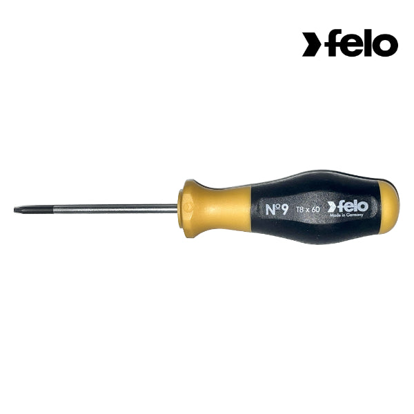 Felo - No. 9 - TORX-Schraubendreher mit 2K-Griff - Serie 908 - Gr. T6 - T30