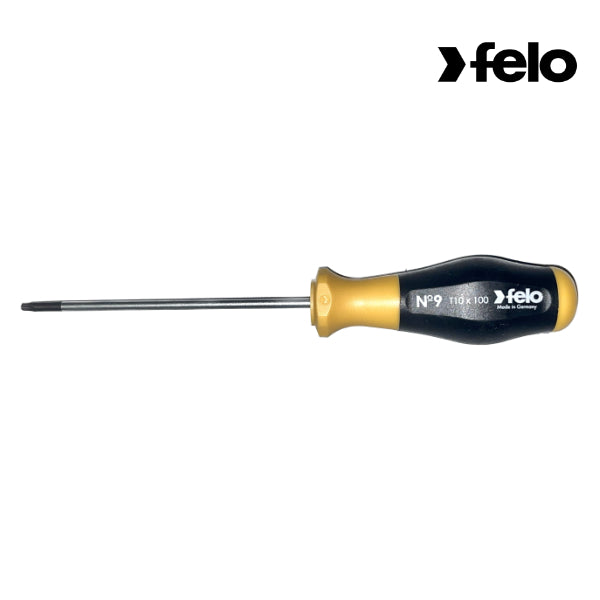 Felo - No. 9 - TORX-Schraubendreher mit 2K-Griff - Serie 908 - Gr. T6 - T30