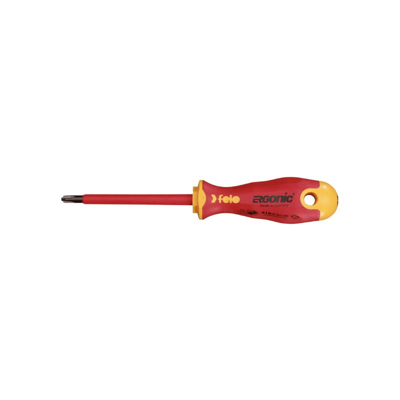 Felo - ERGONIC VDE - (+/-) H-Schraubendreher mit 3K-Griff H 1 x 80 -