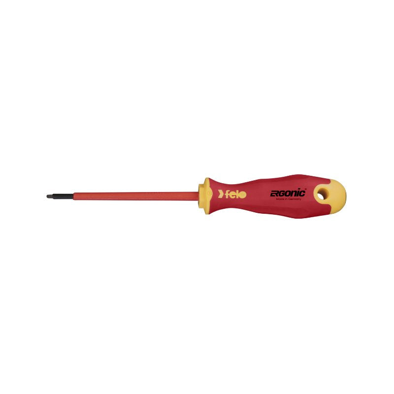 Felo - ERGONIC VDE - Square-Schraubendreher mit 3K-Griff SQ 1 x 100 -