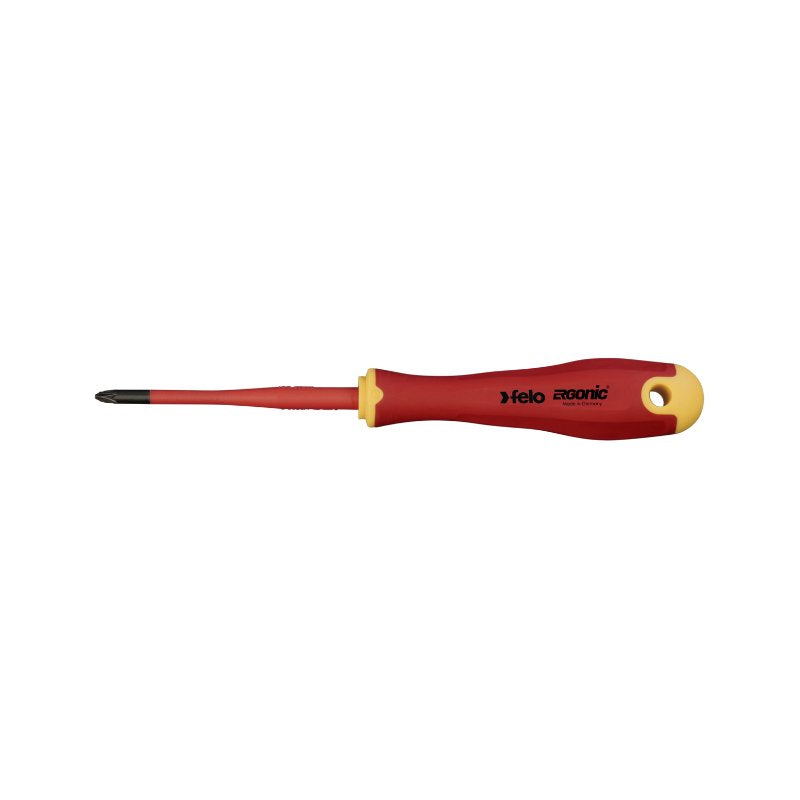 Felo - ERGONIC VDE E-Slim - (+/-) Z-Schraubendreher mit 3K-Griff Z1 x 80 -
