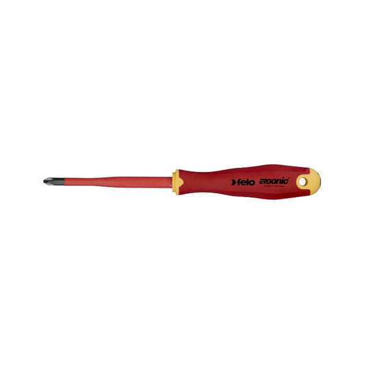 Felo - ERGONIC VDE E-Slim - Phillips-Schraubendreher mit 3K-Griff PH 2 x 100-