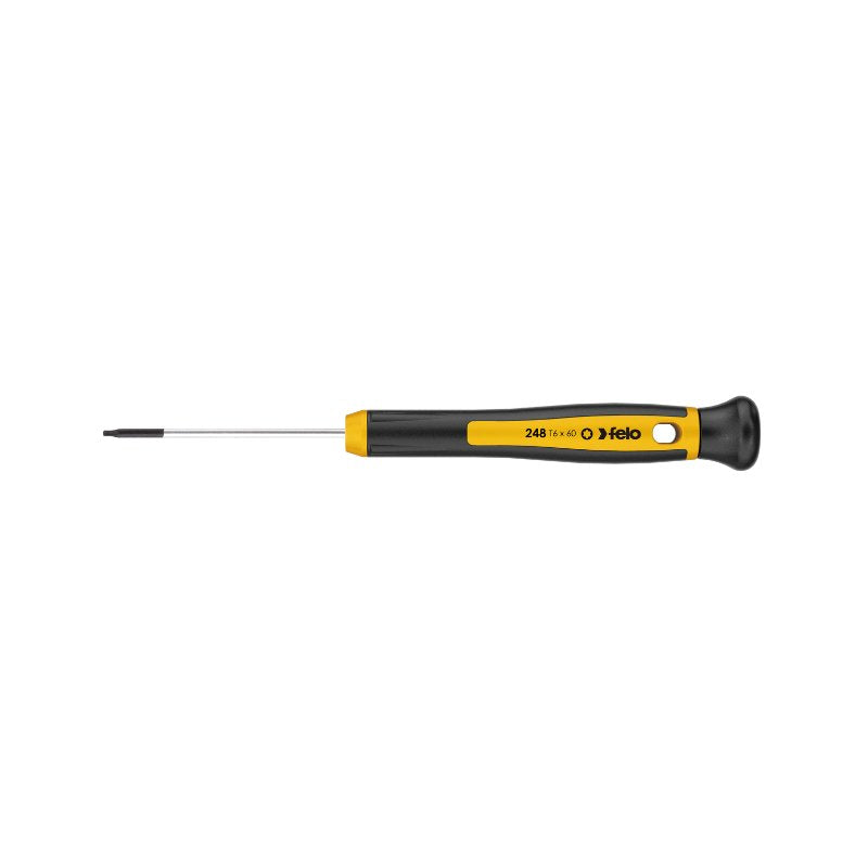 Felo - Präzisions-Schraubendreher TORX mit 2K-Griff - T 5 x 60mm