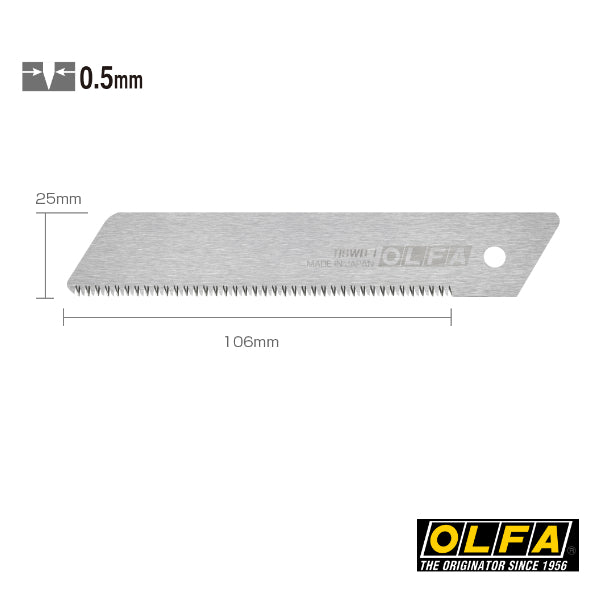 25mm Sägeblatt OLFA HSWB-1 für Olfa HSW-1