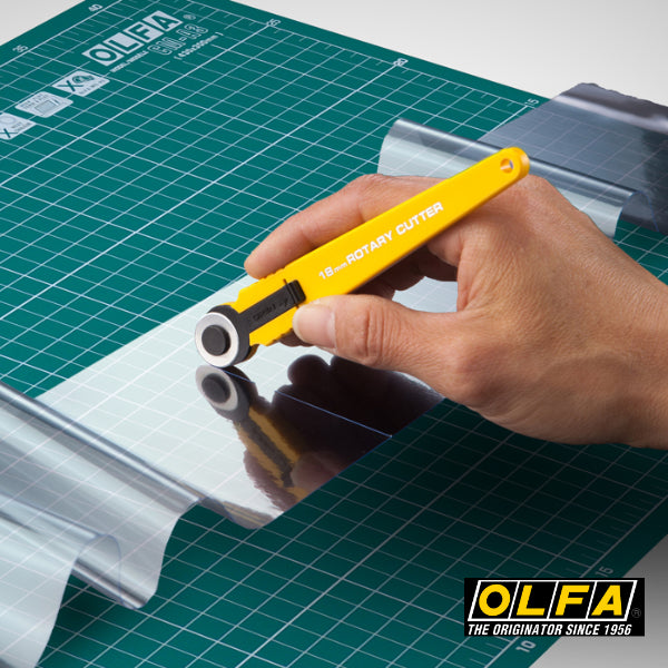 Olfa RTY-4 Rollschneider 18mm für feine Arbeiten, in Blister