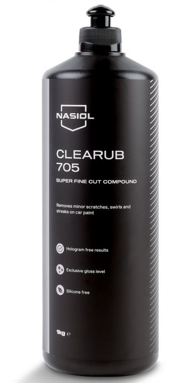 Nasiol Clearub 705 – Ultra-Fine Finishing Politur für maximalen Glanz 500g