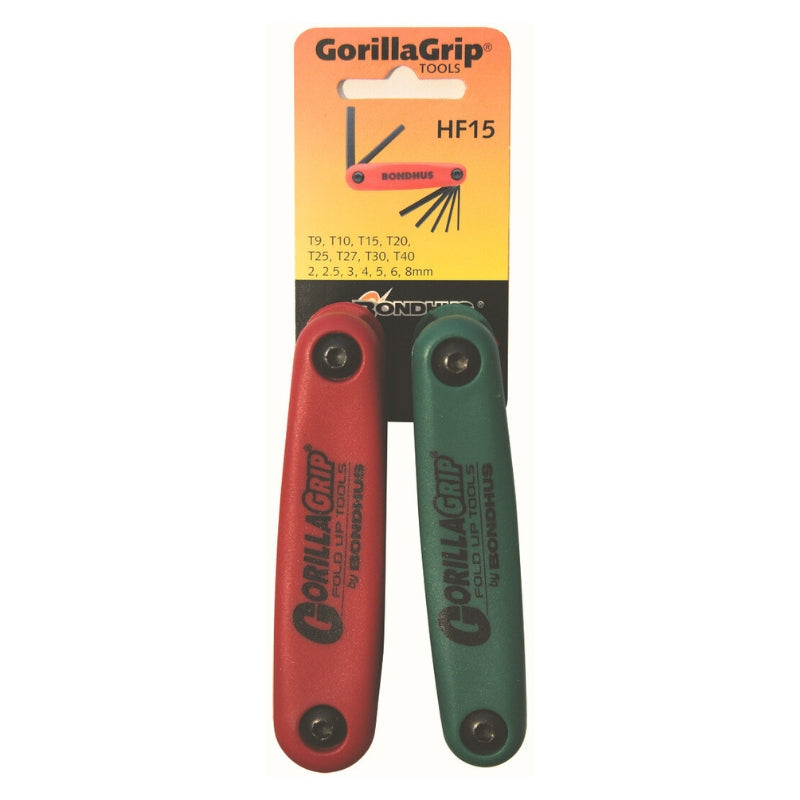 Bondhus 12544  GorillaGrip Utility Klapphalter HF15, 2-er Set