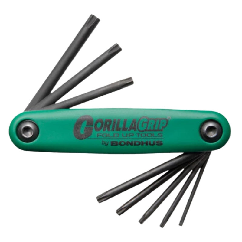 Bondhus GorillaGrip Universal Klapphalter Torx Star Set8 - T9 - T40