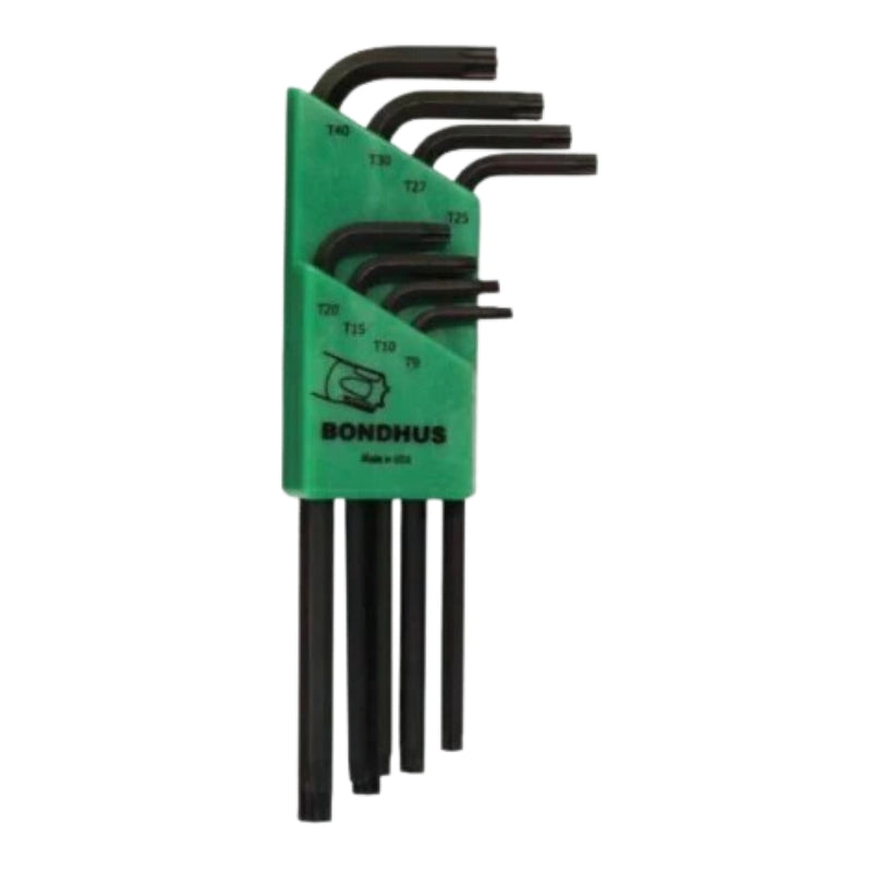 Bondhus TLX8 8-er Set. TORX Winkelschlüssel ProGuard Finish - T9-T40