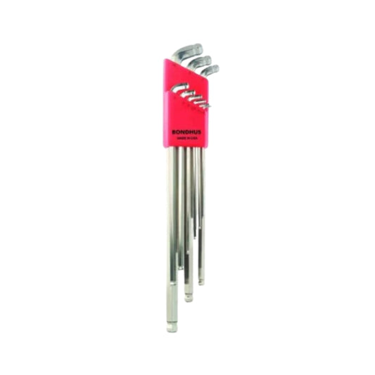 Bondhus Winkelschlüssel 9-er Set. SDBLX9MBXL BriteGuard mit Doppel-Kugelkopf