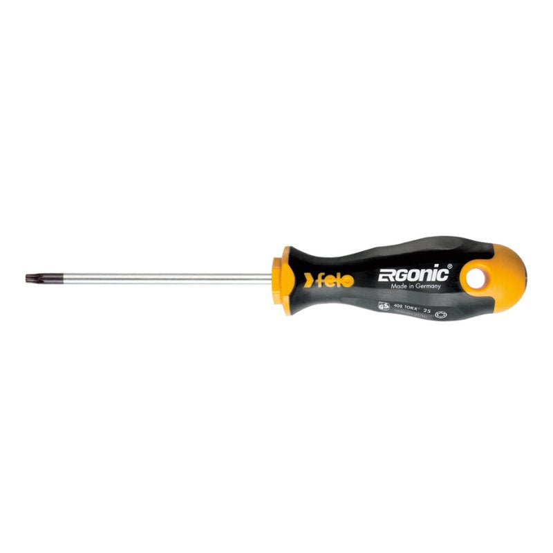 Felo - ERGONIC - TORX®-Schraubendreher mit 3K-Griff Serie 408-Gr. T7 - T40