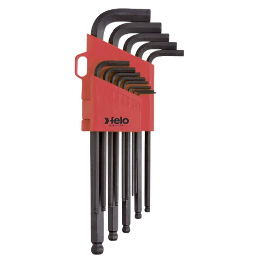 Felo Kugelkopf Balldriver Set INCH (Zoll) (13-tlg.) Sechskantschlüssel -