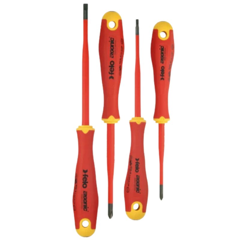 Felo Schraubendreher Satz VDE, E-Slim ERGONIC, 4-tlg SL, PH