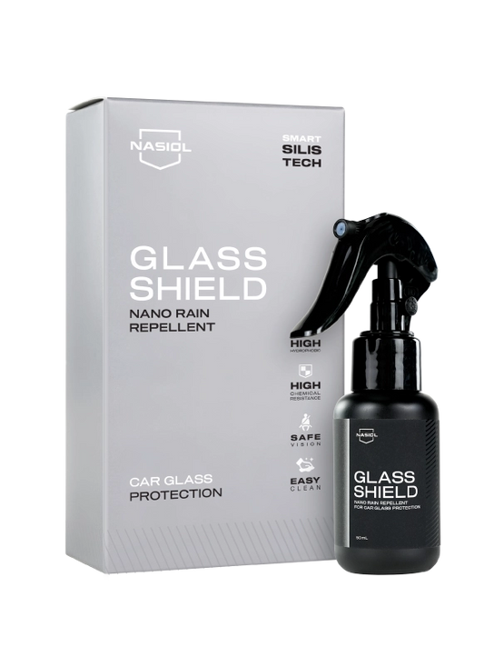 Nasiol GlasShield – Nano-Glasversiegelung für klare Sicht bei jedem Wetter (50 ml)