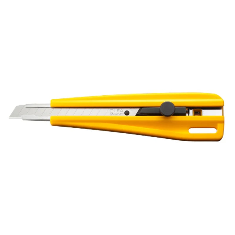 Olfa Cuttermesser 300 - 9mm - mit extra breiten Griff und Feststellrädchen