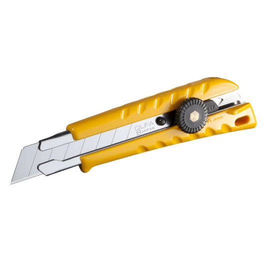 OLFA L-1 Heavy-Duty Cutter 18mm mit Feststellrad, mit LB-Klinge