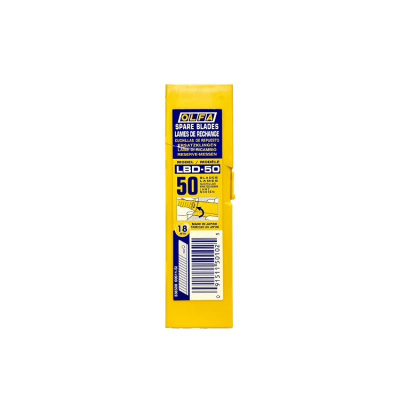 Olfa LBD-50 (50tlg.) Ersatz- Klinge Sparklinge 2x mehr Segmente (15 Segmente)