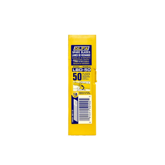Olfa LBD-50 (50tlg.) Ersatz- Klinge Sparklinge 2x mehr Segmente (15 Segmente)