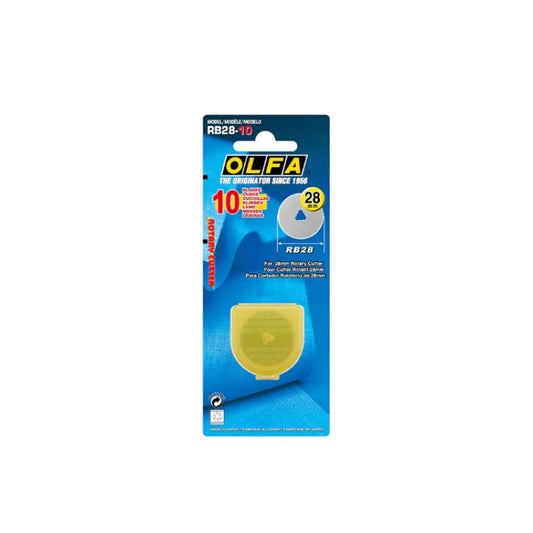 Olfa RB28-10 (10tlg) Ersatz- Klinge Rundklinge 28mm - 10-er Pack
