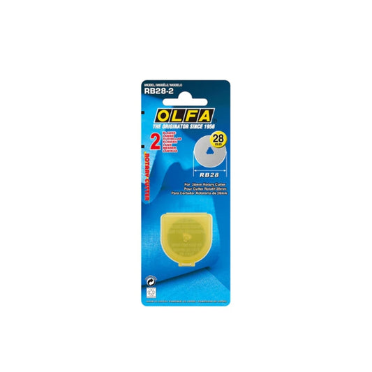 Olfa RB28-2 (2tlg) Ersatz- Klinge Rundklinge 28mm - 2-er Pack.