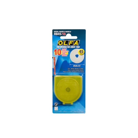Olfa RB45-10 (10tlg) Ersatz- Klinge Rundklinge 45mm - 10-er Pack.