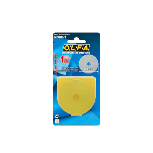 Olfa RB60-1 (1tlg) Ersatz- Klinge Rundklinge 60mm - 1 Klinge einzeln
