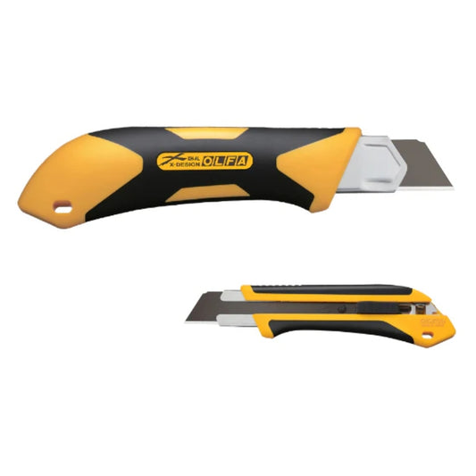 OLFA XH-AL Hochleistungsmesser in X-Design mit Autolock, mit 25mm Klinge