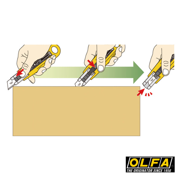 Olfa SK-4 Sicherheitsmesser mit selbst einziehbarer Klinge - 17,5 mm